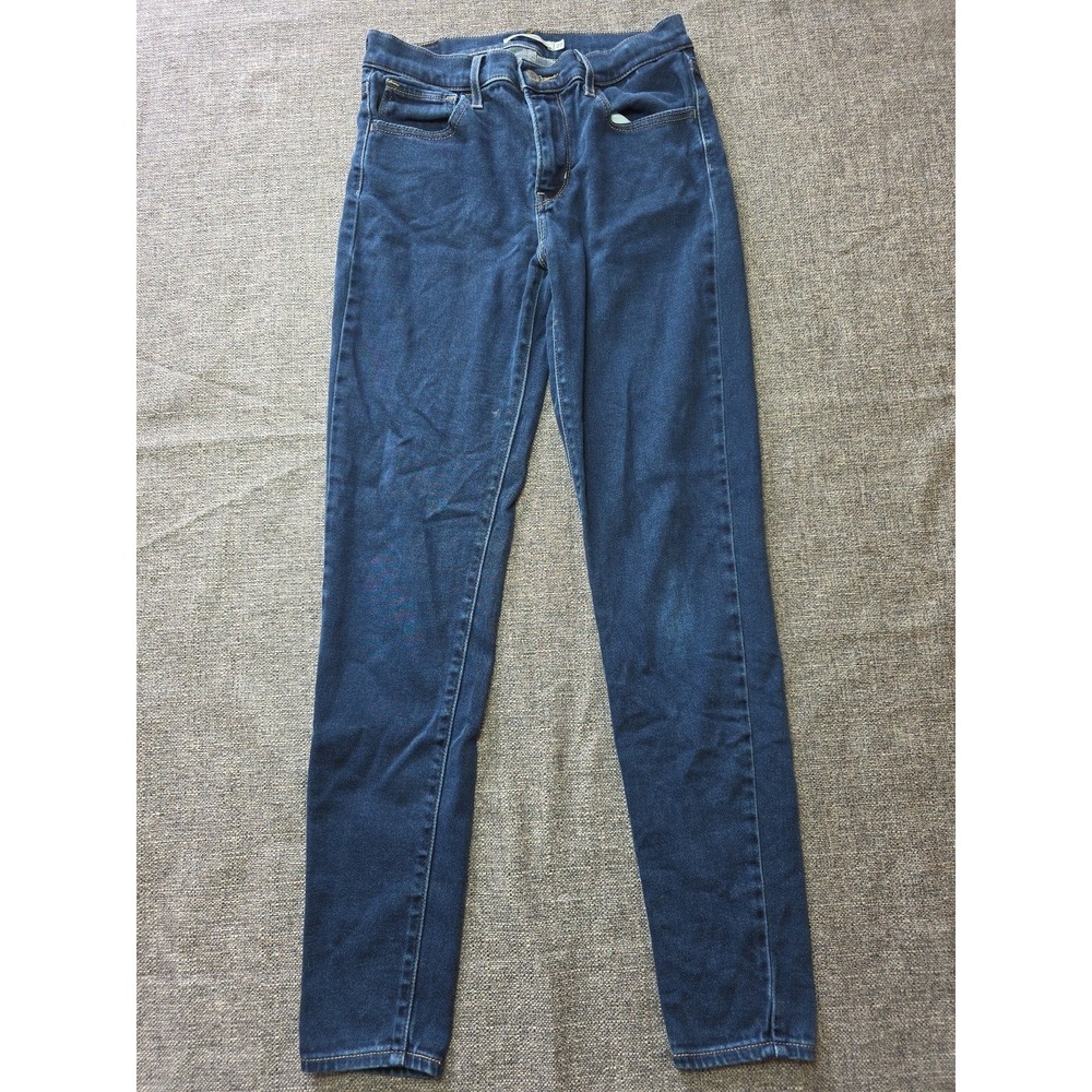 Levis 720 High‎ Rise Super Skinny Jeans Womens 27 Blue Stretch Casual Basic 27
